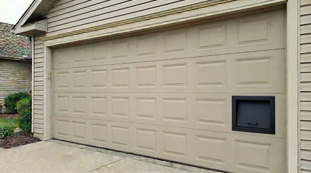 Package hatch installation example 2